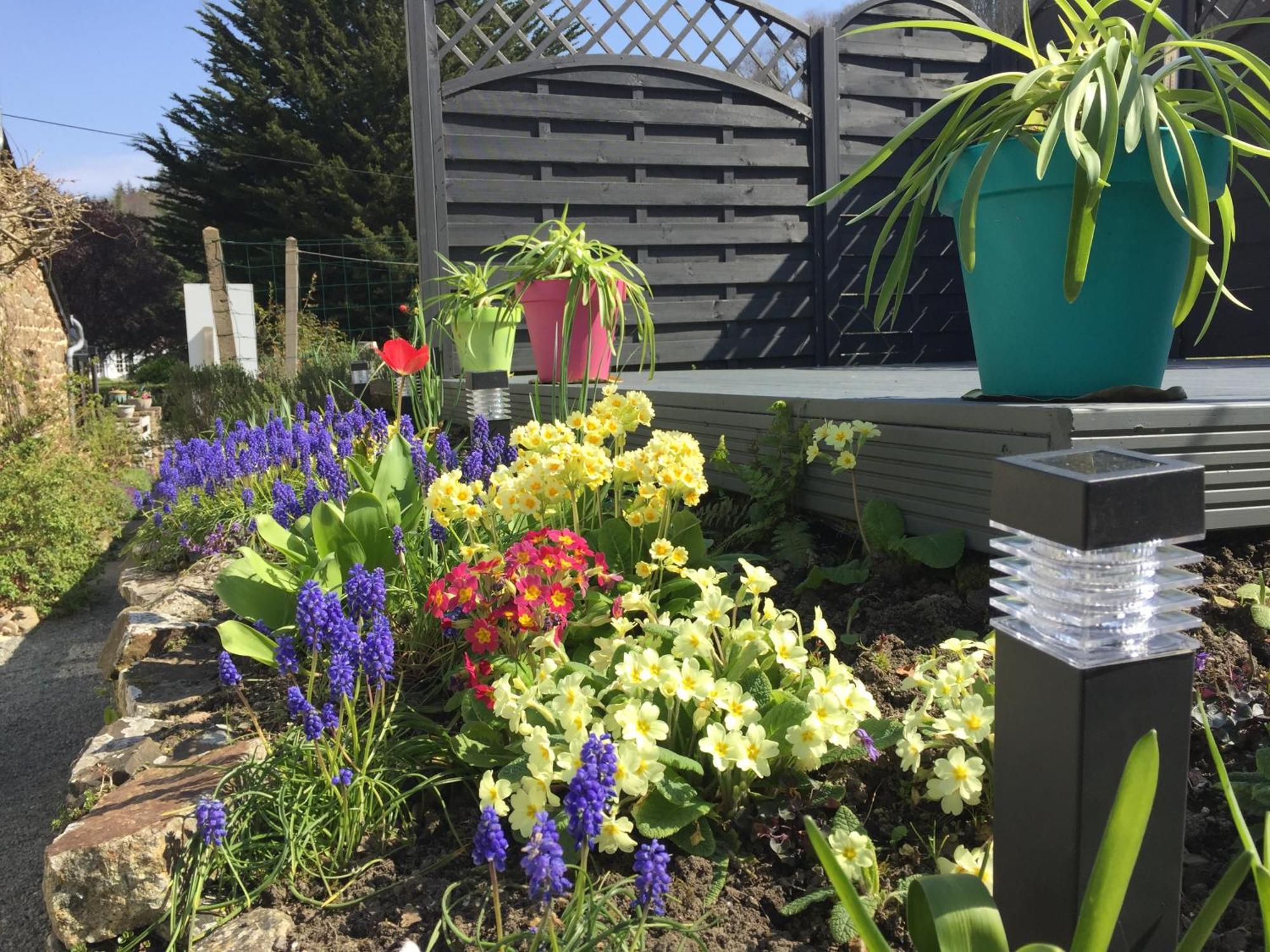 Au Bon Accueil Bed & Breakfast Saint-Marcan Bagian luar foto